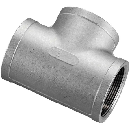 3/4 Tee, 304 Stainless Steel, FNPT, Class 150, 300 PSI